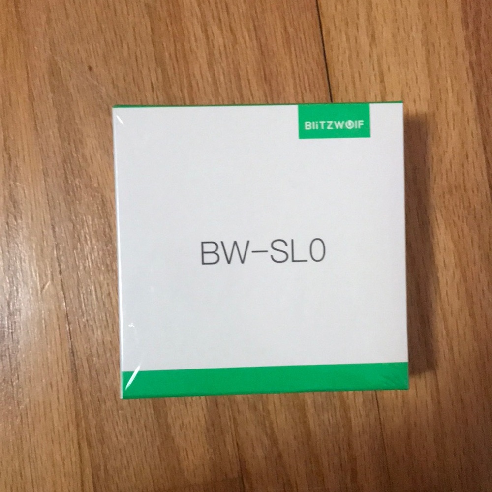 White Blitzwolf Selfie Light. Brand new never opened